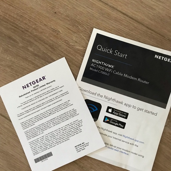 NETGEAR nighthawk Black WiFi Cable Modem Router - Picture 11 of 12